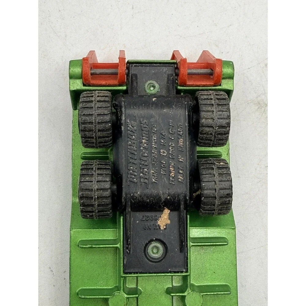 VTG England 1974 Matchbox Battle Kings K106 Tank Transporter / No tank included